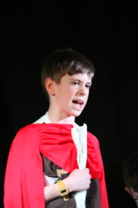 Heritage Year 7 pupils in scenes from Julius Caesar