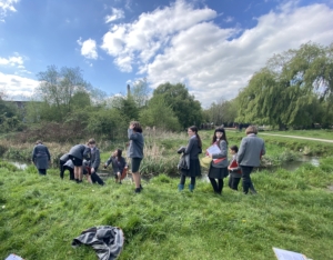 Heritage Year 7 Pupils explore the Cambridge area during Nature Walks