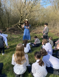 Heritage Year 7 Pupils explore the Cambridge area during Nature Walks