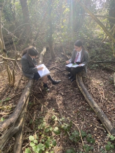 Heritage Year 7 Pupils explore the Cambridge area during Nature Walks