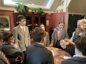 Heritage Year 7 Geography pupils explore the Whipple Museum