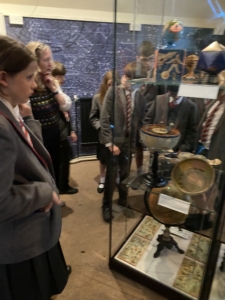 Heritage Year 7 Geography pupils explore the Whipple Museum
