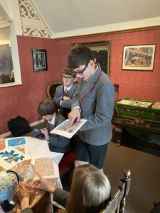 Heritage Year 7 Geography pupils explore the Whipple Museum