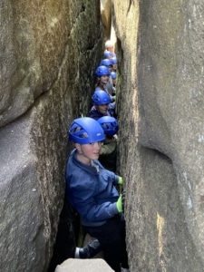 Heritage pupils in Years 7-8 enjoyed four days and three nights of adventure in the Peak District